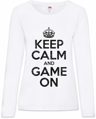 Keep calm and game damen - and, on