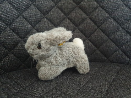 Steiff hase hoppy grau - hase,