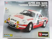 1:16 Bburago MetalKit 7012 Alpine A110 Defense Mondiale Racing 1973 #3786