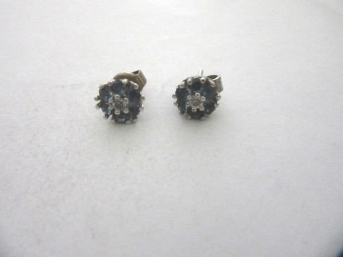 Silberohrstecker blume mit - silberohrstecker,