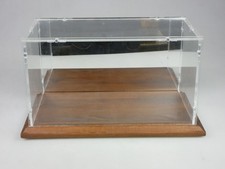 Acryl Vitrine Holz 1/18 1/24 bis 29,5cm Modellautos model car showcase 131953