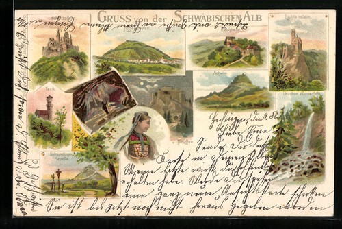 Lithographie rechberg - lithographie, b