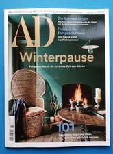  AD Nr.195 Dez./Jan. 2019 Archit. Digest Stil Design Kunst&Architektur ungel. 1A