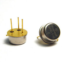 2x Avantek GPD-130 HF-Verstäker IC im TO-39 Gehäuse, 0.1 bis 400 MHz, 12 dB, NOS