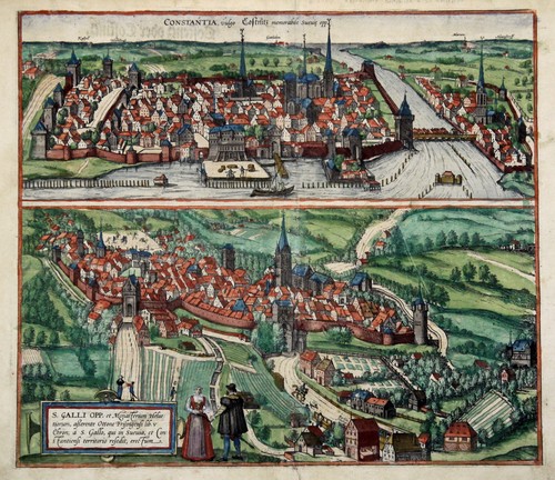 Gallen und konstanz - gallen,