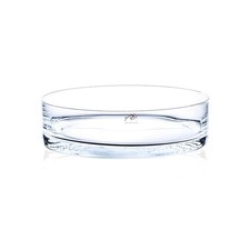 Glasschale, Dekoschale CORA H. 8cm D. 30cm rund transparent Sandra Rich
