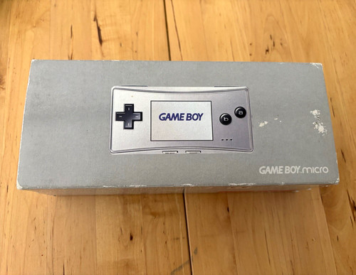Nintendo game boy micro silber - game,