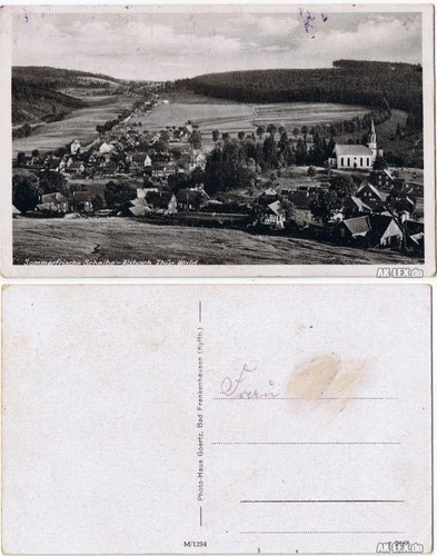 Ansichtskarte scheibe alsbach - ansichtskarte, scheibe-alsbach