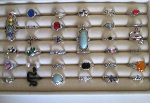 Konvolut modeschmuck ringe - konvolut,