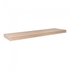 Holzwandregal Schweberegal Hängeregal aus natur Bambus - 80x24 cm - Luonto