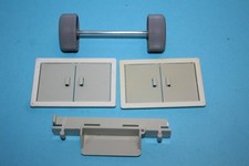 Playmobil Ersatzteile zu 3207 Bauwagen 2 Fenster Radachse Stufe