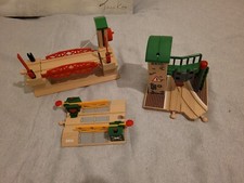 Brio Holzeisenbahn Weiche Übergang Brücke 