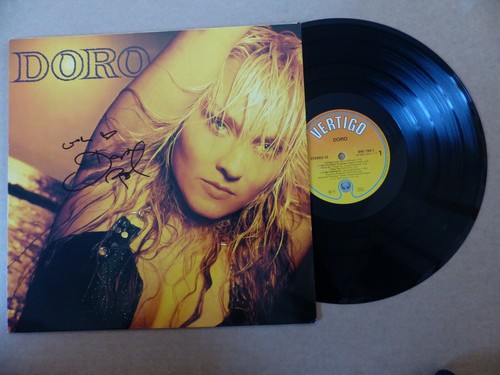Doro pesch signed autogramm - pesch,