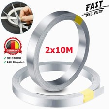 2X 10m Nickelblech Hiluminband