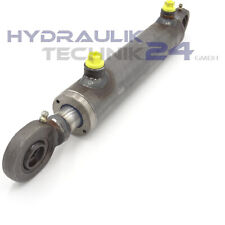 Hydraulikzylinder doppeltwirkend 70/40 - 60 bis 1800mm Hub mit Gelenkaugen