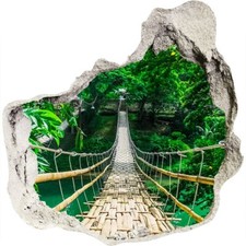 Regenwald brücke 125x125 - regenwald-brücke, cm