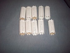 Vintage Kunststoff Lockenwickler  DDR 10 stück