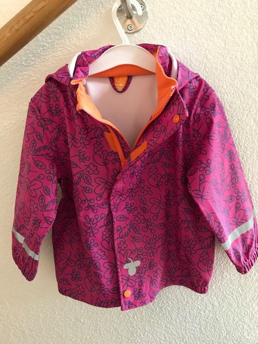 Pinke kinder regenjacke pusblu - pinke,
