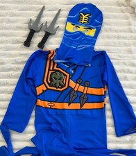kinder kostüm Ninjago Blaue Ninja Halloween 128-134
