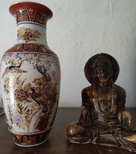 alte Vase Porzellan Vögel