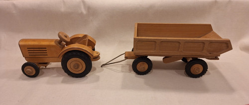 Ddr holztraktor anhänger - ddr,