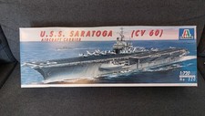 Modellbausatz Italeri U.S.S Saratoga (CV 60) Aircraft Carrier No 520 1:720