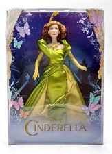 2014 Disney Cinderella Stiefmutter Lady Tremaine Puppe / Mattel CGT58 / NrfB