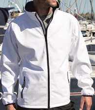 Maler Maurer Stuckateur Softshelljacke Softshell Jacke Arbeitsjacke weiß