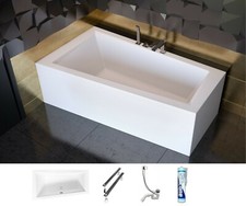 raumsparende Badewanne