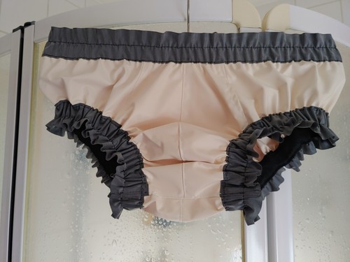 Herren gummihose adult - -,