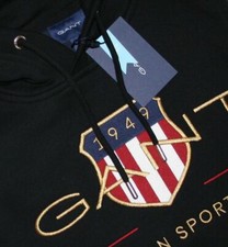 Gant Archive Shield Black Kapuzen Pullover / Hoodie Gr. M / L / XL / 2XL / 3XL