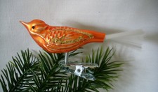 Weihnachtsschmuck Lauscha Vogel Glas
