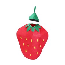 Kostüm Erdbeere Unisex
