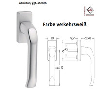 Fenstergriff 1003/1035 Alu F12