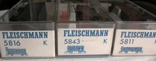 Fleischmann H0: K.Sächs.Sts.E.B./K.P.E.V.-Güterwagen-Set, sehr gut lt. Fotos;