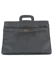The Flying Dutchman Herren Aktentasche Laptoptasche Schwarz Klassisch Lederoptik