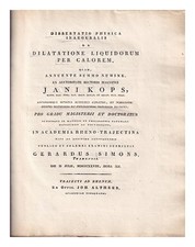 Gerardus, Simons Dissertatio
