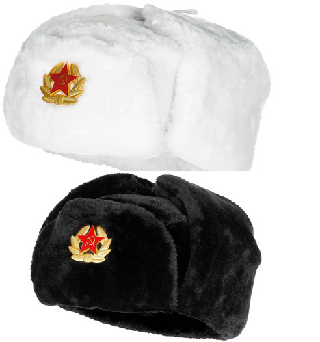 Russische fellmütze abzeichen - fellmütze,