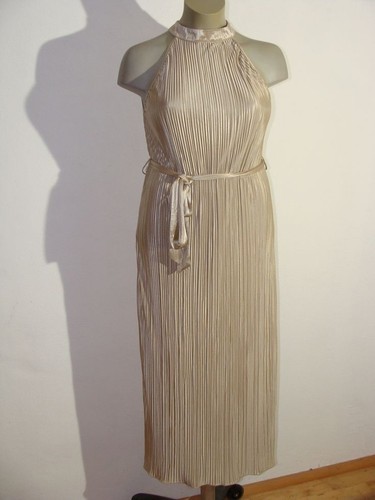 Plisseefalten kleid satin - plisseefalten,