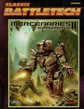 CLASSIC BATTLETECH-MERCENARIES II SUPPLEMENTAL-(SC)-engl. - MÄNGELEXE. #35025