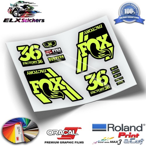 Aufkleber decals fork - decals,