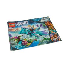 1x Lego Bauanleitung Heft Elves Abenteuer mit dem Wasser Drache 41172