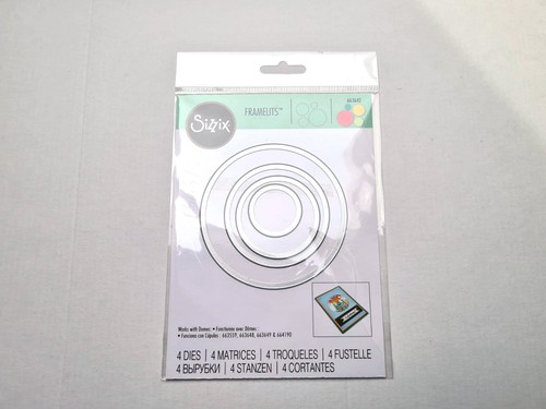 Sizzix framelits circles - 4x,