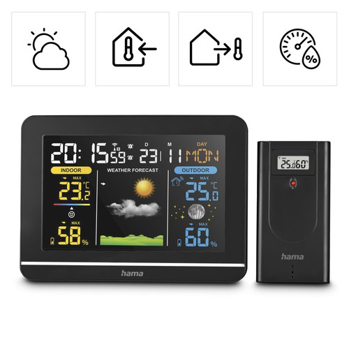 Wetterstation mit außensensor - wetterstation,