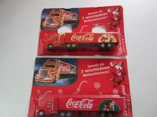 Coca Cola Weihnachtstrucks 2 Stück OVP Truck Serie Sammler Selten