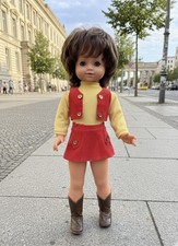 Vintage DDR Puppe Rauenstein 50 cm Originalkleidung Unbespielt