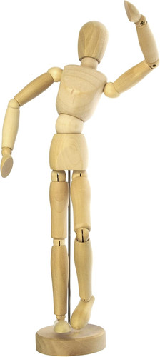 Gliederpuppe 20cm - -,