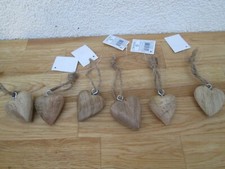 Hänger Herz aus Mangoholz  6