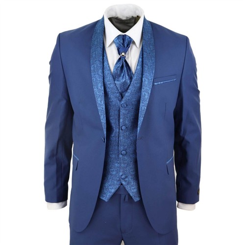 Herrenanzug teilig blau - teilig,