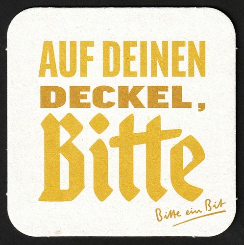 Bierdeckel bitburger - bierdeckel,